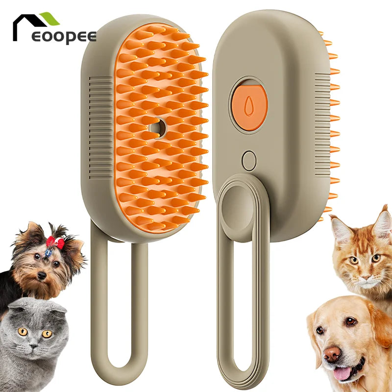 Steamy Pet Brush