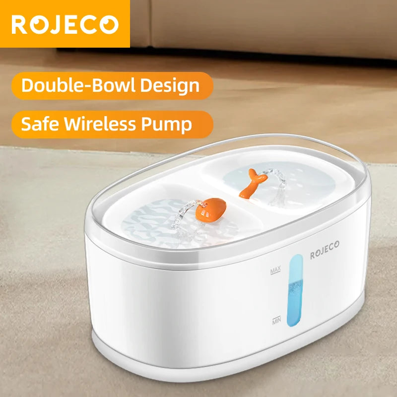 ROJECO Automatic Pet Water Fountain